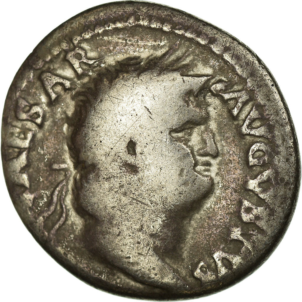 Coin, Nero, Denarius, 27-14 BC, Rome, VF(20-25), Silver, RIC:60