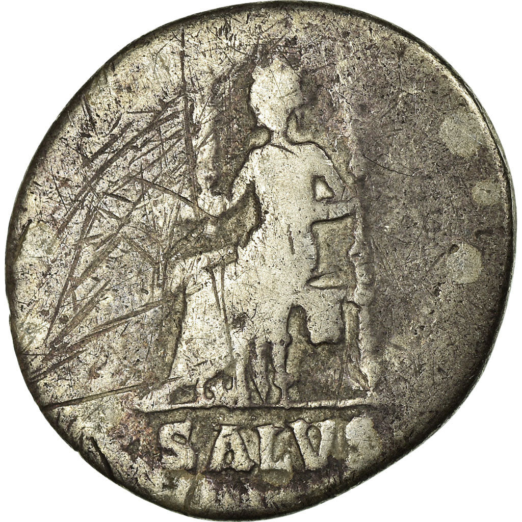 Coin, Nero, Denarius, 27-14 BC, Rome, VF(20-25), Silver, RIC:60
