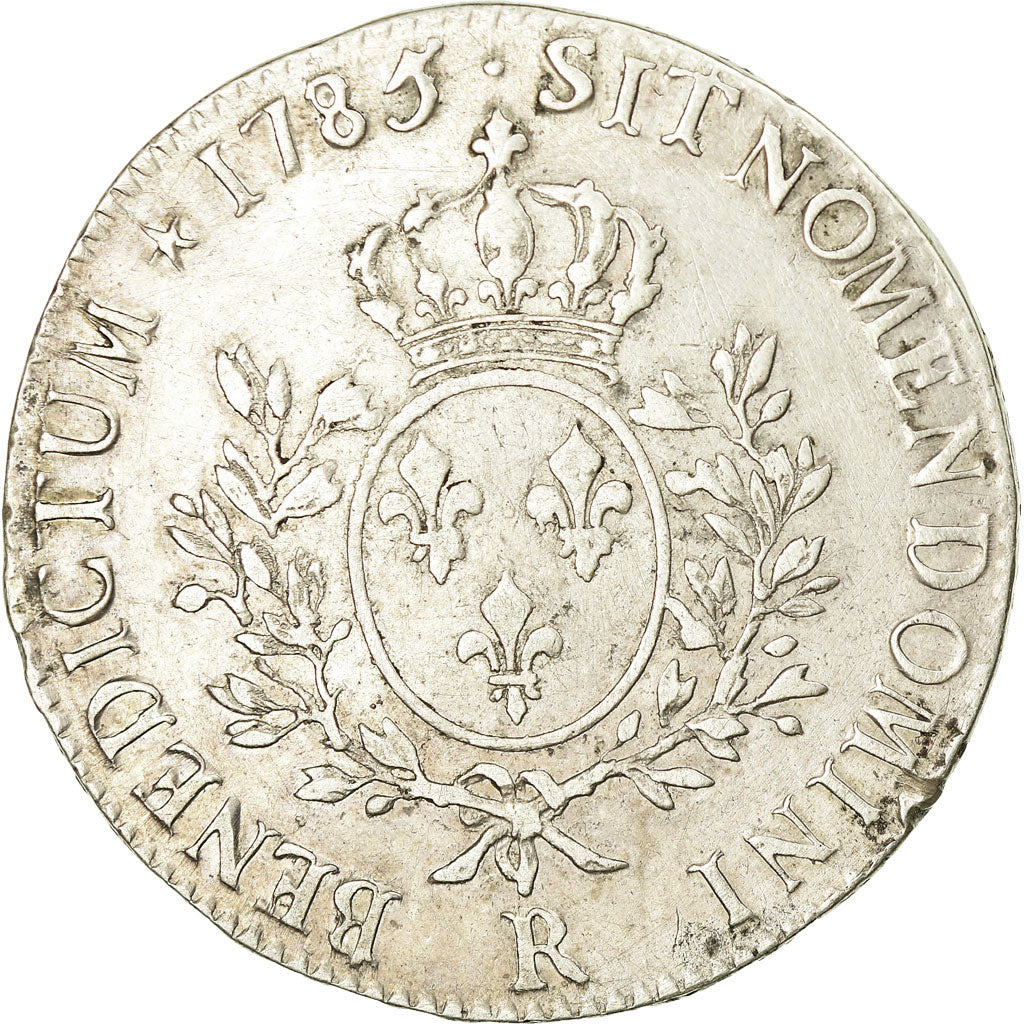 Coin, France, Louis XVI, Ecu aux branches d'olivier, 1785, Orléans, VF(30-35)