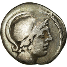 Coin, Postumia, Denarius, 48 BC, Rome, VF(20-25), Silver, Crawford:450/1a