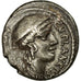 Coin, Plancia, Denarius, 55 BC, Rome, VF(30-35), Silver, Crawford:432/1