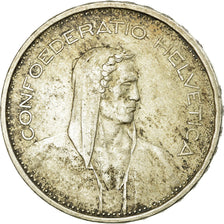 Coin, Switzerland, 5 Francs, 1966, Bern, AU(50-53), Silver, KM:40