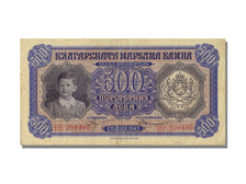 Bulgaria, 500 Leva, 1943, KM #66a, AU(50-53)
