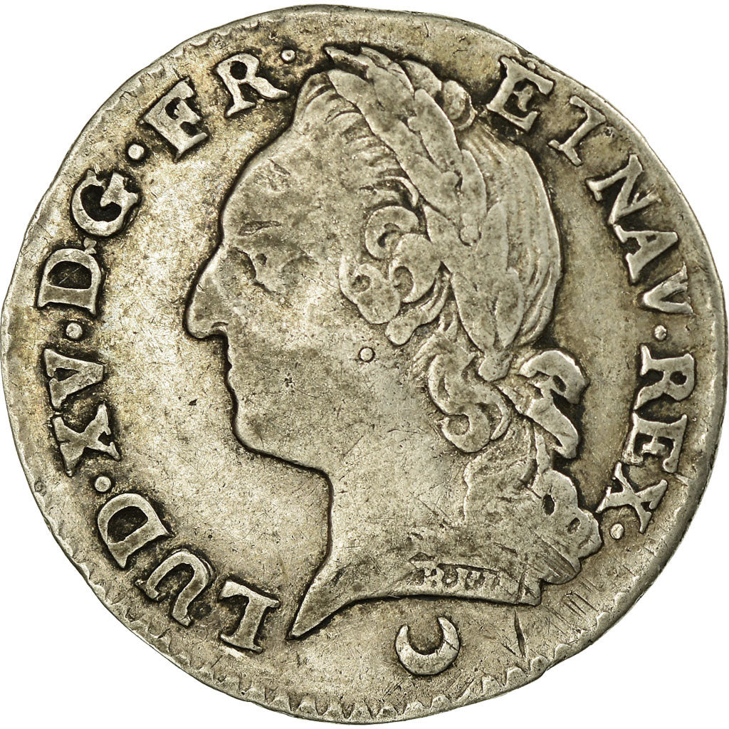 Münze, Frankreich, Louis XV, 1/10 Ecu à la vieille tête, 1773, Metz, S
