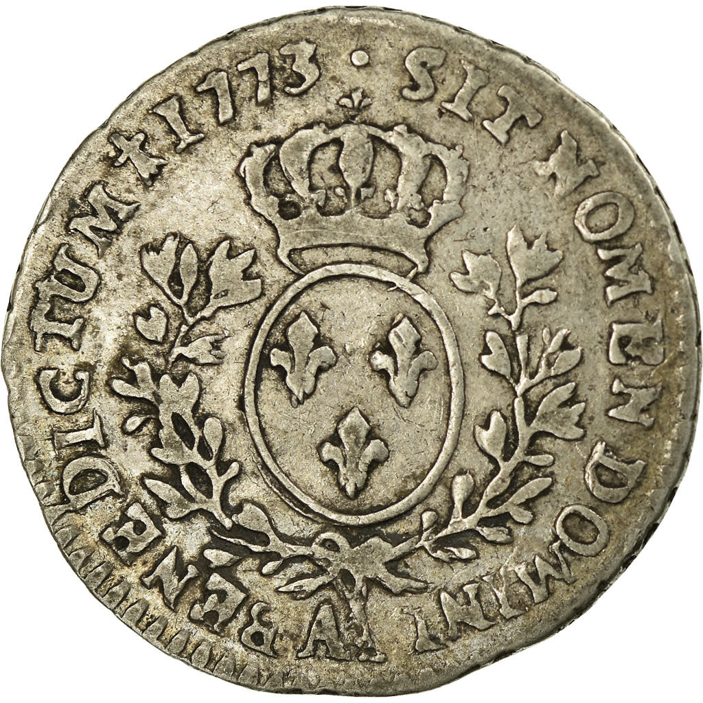 Münze, Frankreich, Louis XV, 1/10 Ecu à la vieille tête, 1773, Metz, S
