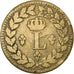 Coin, France, Louis XVIII, Decime, 1815, Strasbourg, VF(20-25), Bronze, KM:701