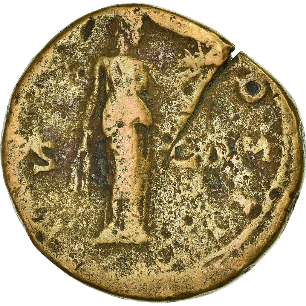Coin, Antoninus Pius, Sestertius, 139, Rome, VF(20-25), Bronze, RIC:546
