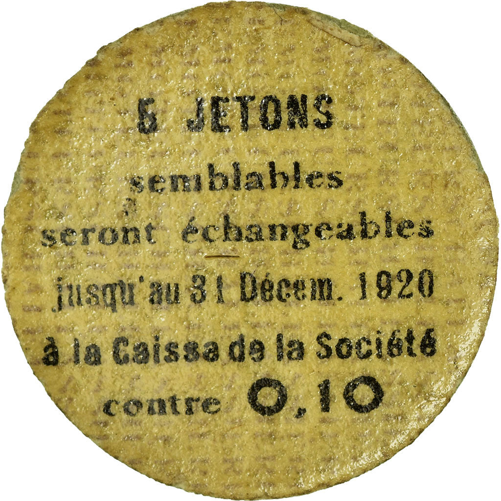 Münze, Frankreich, Chaléassière, Société des Moteurs, Saint-Etienne, 2