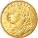 Moneda, Suiza, 20 Francs, 1914, Bern, SC, Oro, KM:35.1