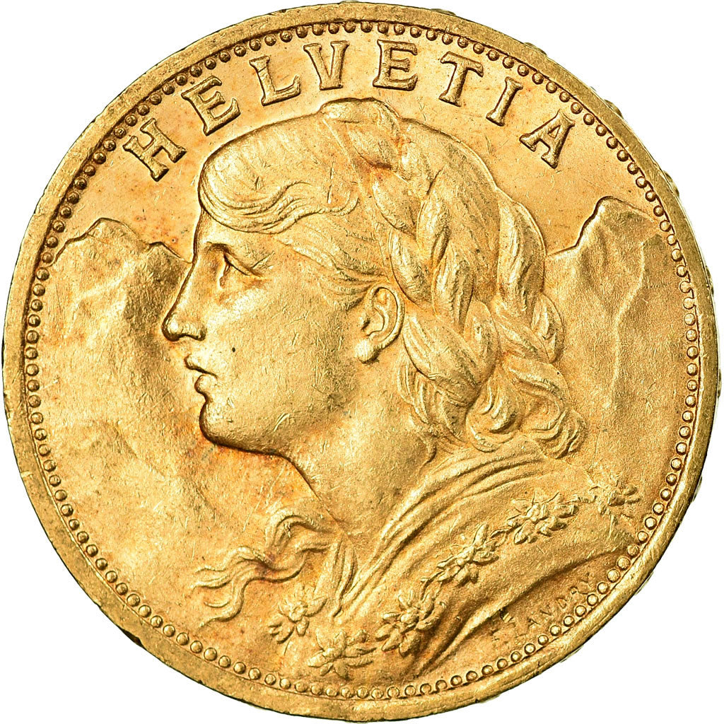 Monnaie, Suisse, 20 Francs, 1935, Rare, SUP, Or, KM:35.1