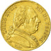 Moeda, França, Louis XVIII, 20 Francs, 1814, Paris, EF(40-45), Dourado