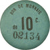 Coin, France, Commune de Toufflers, Toufflers, 10 Centimes, EF(40-45), Cardboard