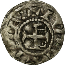 Coin, France, Anjou, Foulques V, Denarius, Angers, EF(40-45), Silver