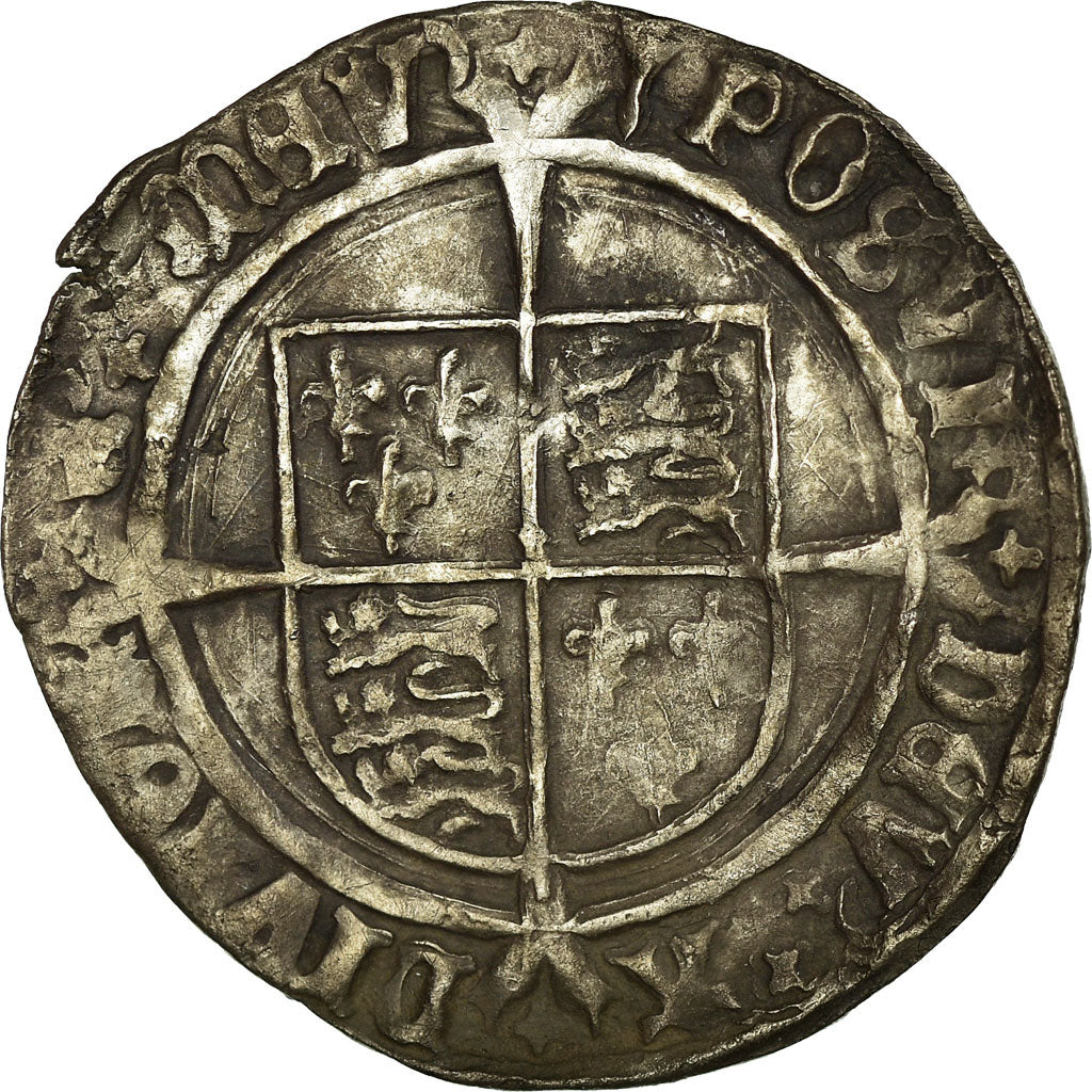 Münze, Großbritannien, Henry VIII, Groat, 1526-1544, London, SS, Silber