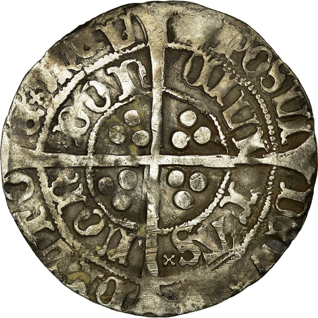 Coin, Great Britain, Henry VII, Groat, 1495-1498, London, VF(30-35), Silver