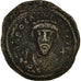Coin, Phocas, Follis, 606-607, Constantinople, VF(30-35), Copper, Sear:640