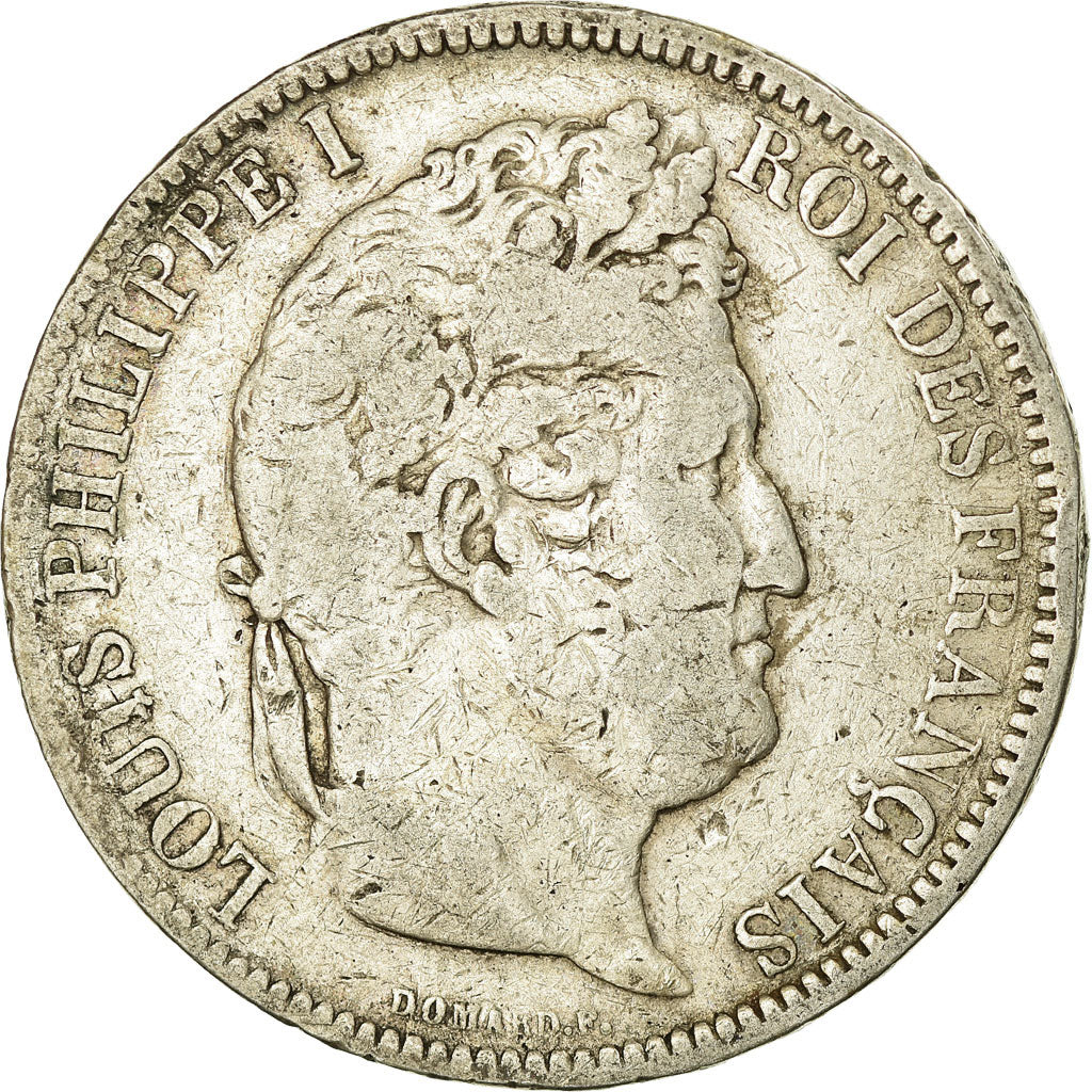 Monnaie, France, Louis-Philippe, 5 Francs, 1831, La Rochelle, B+, Argent