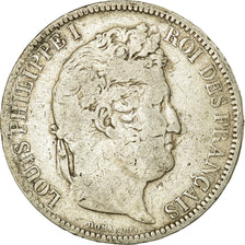 Monnaie, France, Louis-Philippe, 5 Francs, 1831, La Rochelle, B+, Argent