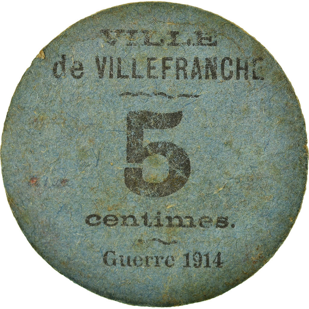Munten, Frankrijk, Ville de Villefranche, Guerre 1914, Villefranche-Lauragais, 5