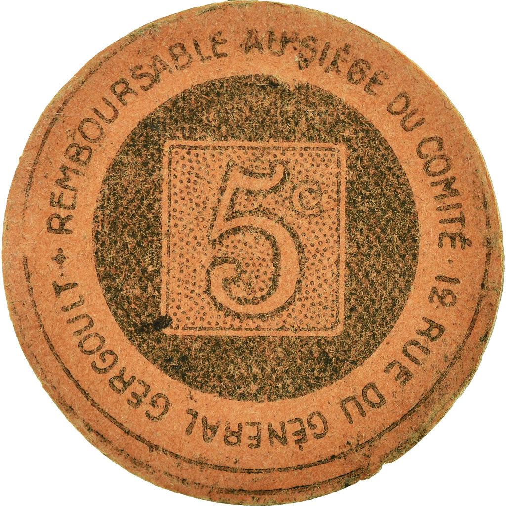 Münze, Frankreich, Comité de Défense des Intérêts du Commerce Toulois