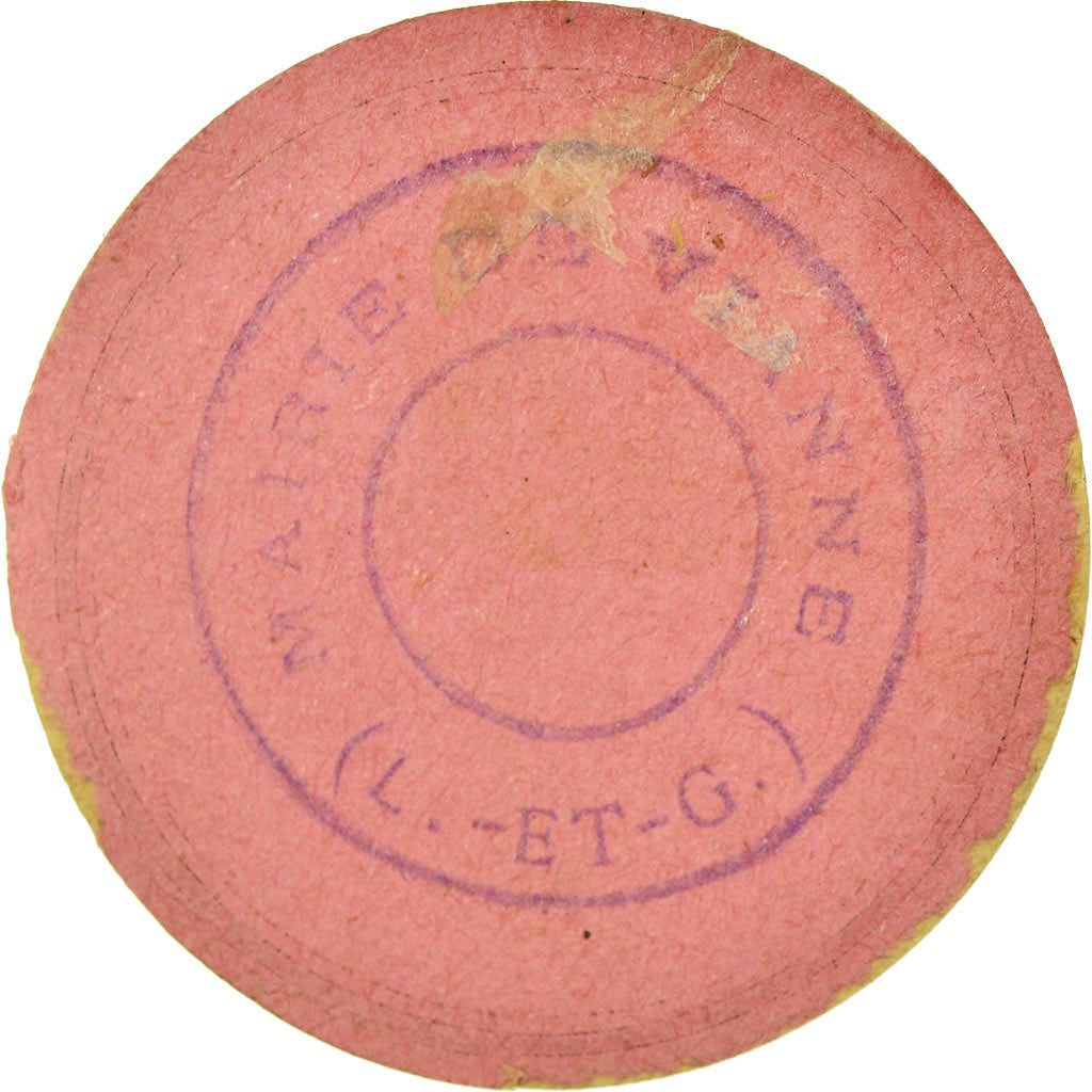 Moneta, Francia, Ville de Vianne, Vianne, 25 Centimes, SPL-, Cardboard