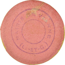 Coin, France, Ville de Vianne, Vianne, 25 Centimes, AU(55-58), Cardboard