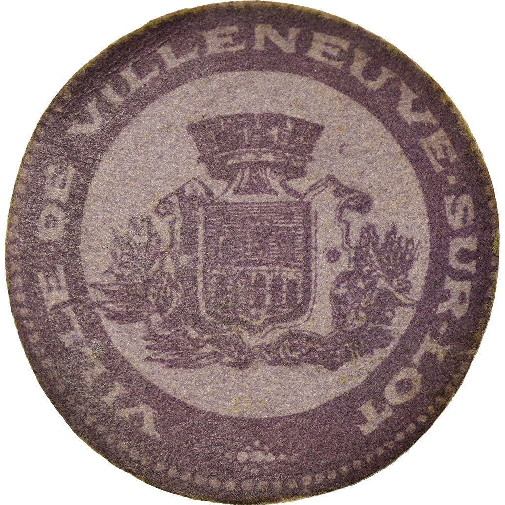 Münze, Frankreich, Ville de Villeneuve-sur-Lot, Villeneuve-sur-Lot, 25