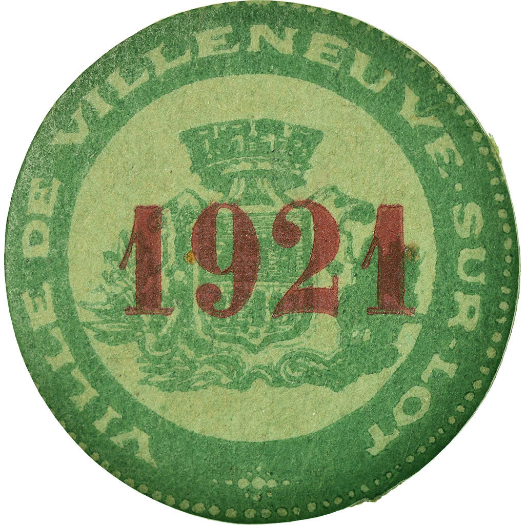 Münze, Frankreich, Ville de Villeneuve-sur-Lot, Villeneuve-sur-Lot, 5 Centimes