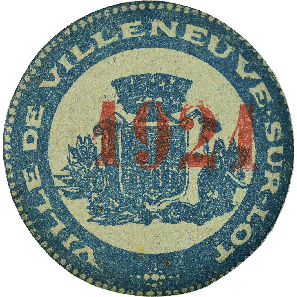 Münze, Frankreich, Ville de Villeneuve-sur-Lot, Villeneuve-sur-Lot, 10