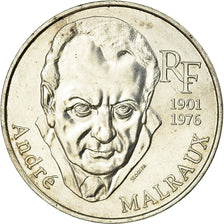 Coin, France, André Malraux, 100 Francs, 1997, MS(60-62), Silver, KM:1188