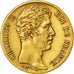 Moneda, Francia, Charles X, 20 Francs, 1828, Paris, BC+, Oro, KM:726.1