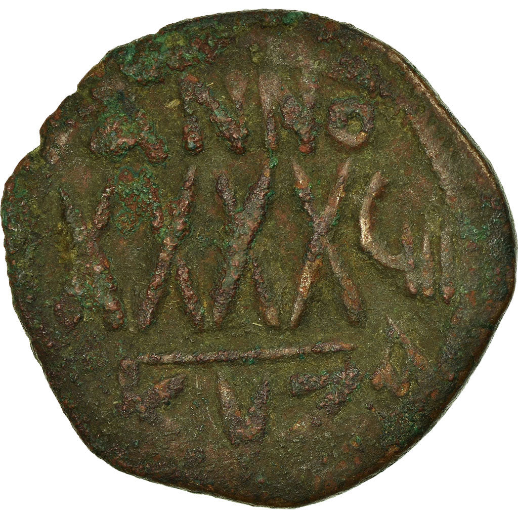 Coin, Phocas, Follis, 609-610, Kyzikos, VF(20-25), Copper, Sear:665