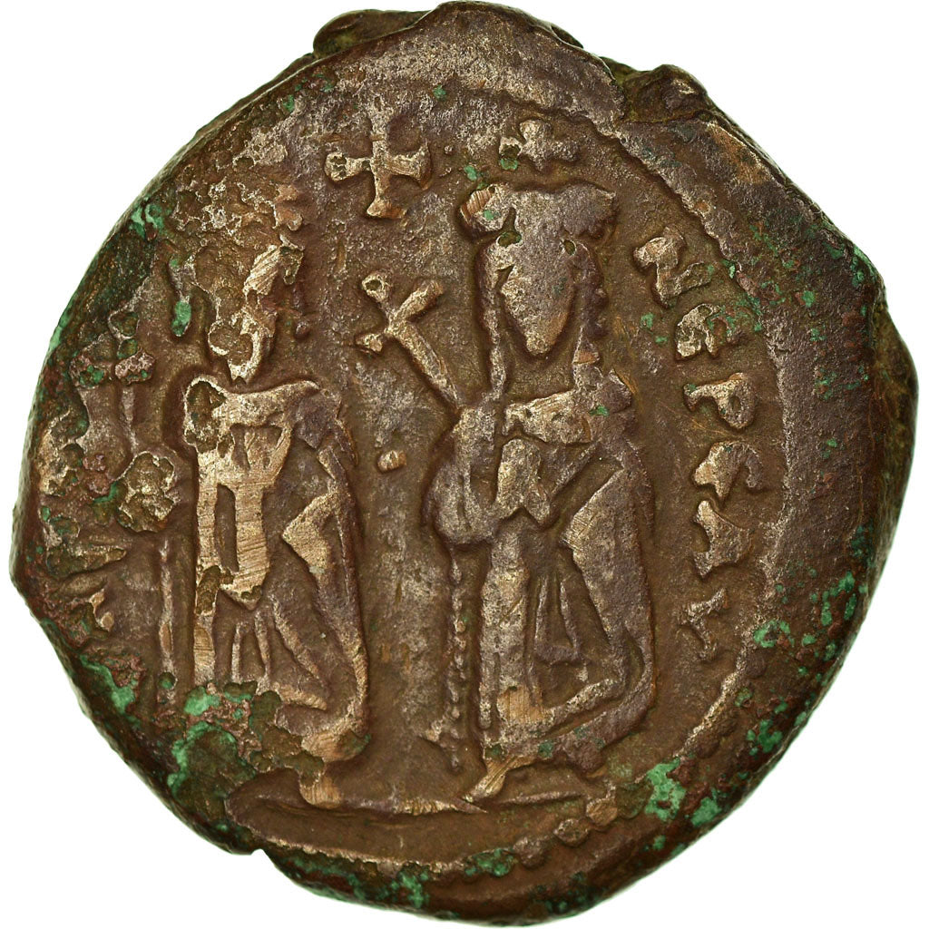 Coin, Phocas, Follis, 605-606, Antioch, EF(40-45), Copper, Sear:671