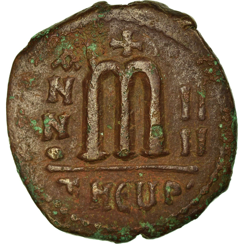 Coin, Phocas, Follis, 605-606, Antioch, EF(40-45), Copper, Sear:671