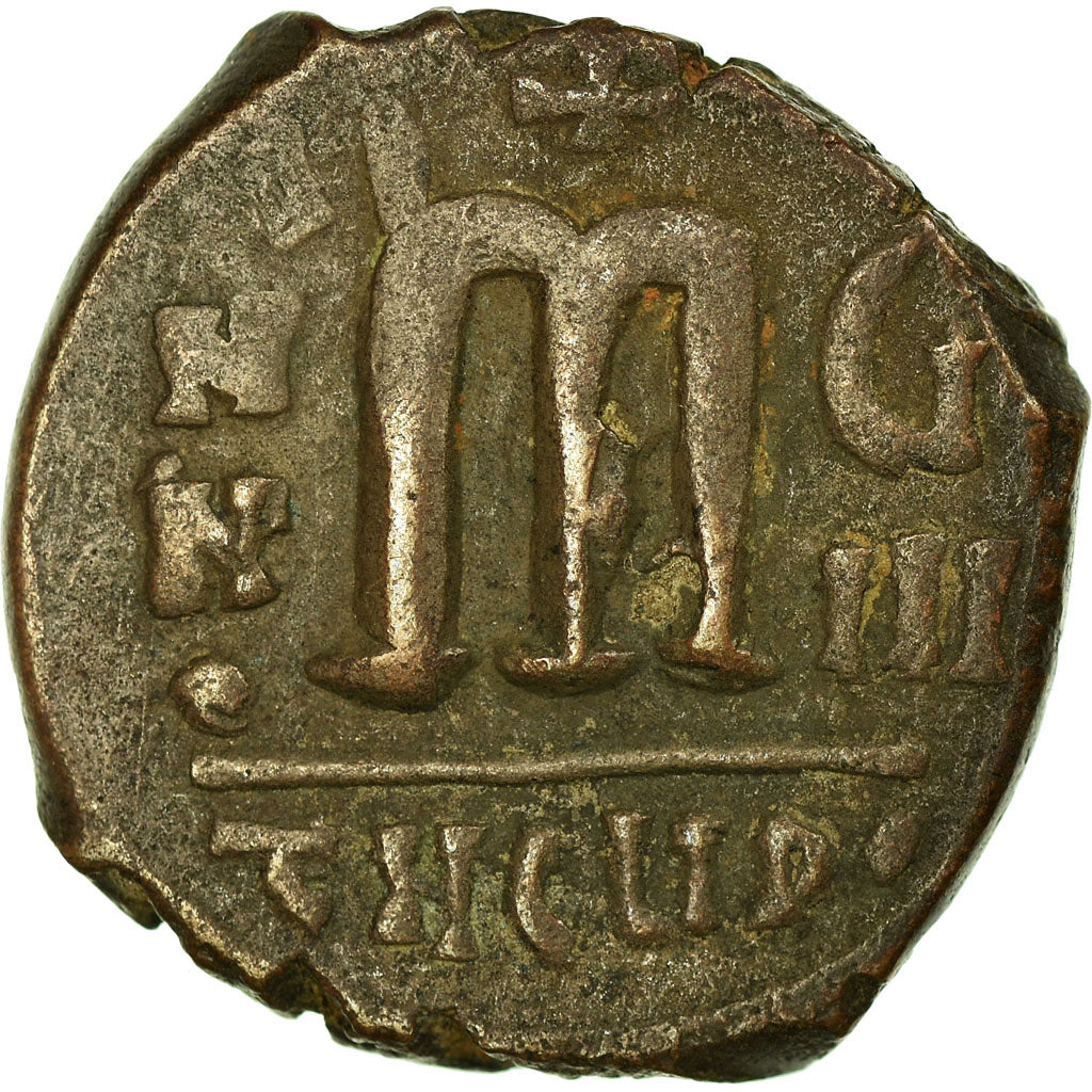 Coin, Phocas, Follis, 609-610, Antioch, VF(30-35), Copper, Sear:672