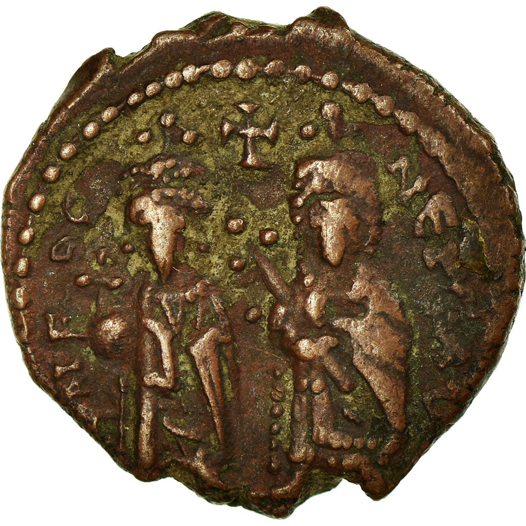 Coin, Phocas, Decanummium, 603-604, Antioch, EF(40-45), Copper, Sear:675