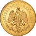 Moeda, México, 50 Pesos, 1944, Mexico City, MS(63), Dourado, KM:481