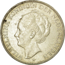 Coin, Netherlands, Wilhelmina I, 2-1/2 Gulden, 1930, EF(40-45), Silver, KM:165