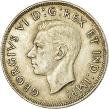 Moneta, Canada, George VI, Dollar, 1939, Royal Canadian Mint, Ottawa, BB+