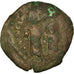 Coin, Heraclius, with Heraclius Constantine, Follis, 613-614, Constantinople