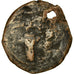 Coin, Heraclius, with Heraclius Constantine, Follis, 614-615, Constantinople