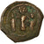 Coin, Heraclius, with Martina and Heraclius Constantine, Follis, 616-617