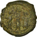 Coin, Heraclius, with Martina and Heraclius Constantine, Follis, 619-620