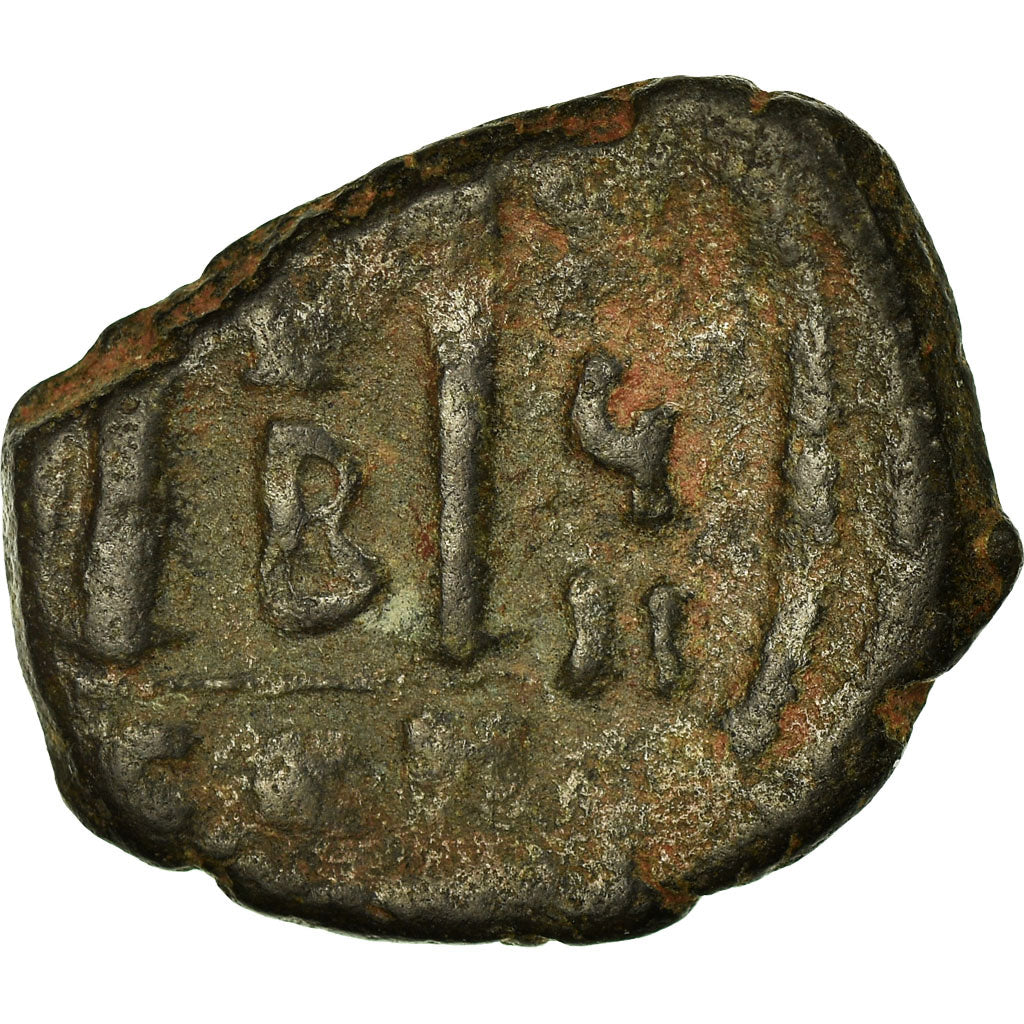Moeda, Heraclius, with Martina and Heraclius Constantine, Follis, 626-627
