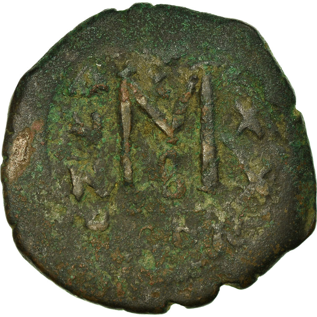 Coin, Heraclius, with Heraclius Constantine, Follis, 629-630, Constantinople
