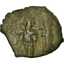 Coin, Heraclius, with Heraclius Constantine, Follis, 630-631, Constantinople