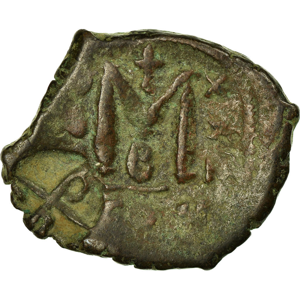 Coin, Heraclius, with Heraclius Constantine, Follis, 630-631, Constantinople