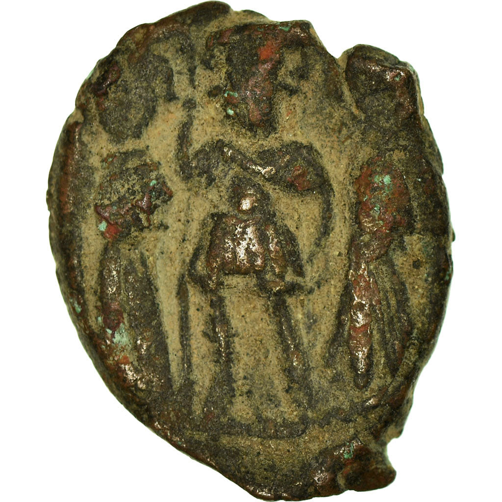 Munten, Heraclius, with Heraclius Constantine and Heraclonas, Follis, 639-641