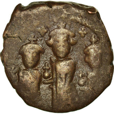 Moneda, Heraclius, with Martina and Heraclius Constantine, Follis, 626-627