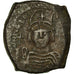Moneta, Heraclius, Follis, 610-611, Nicomedia, MB+, Rame, Sear:833